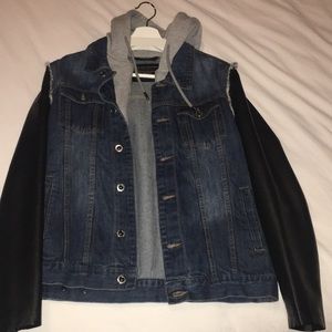 Zara Denim jacket/hoodie